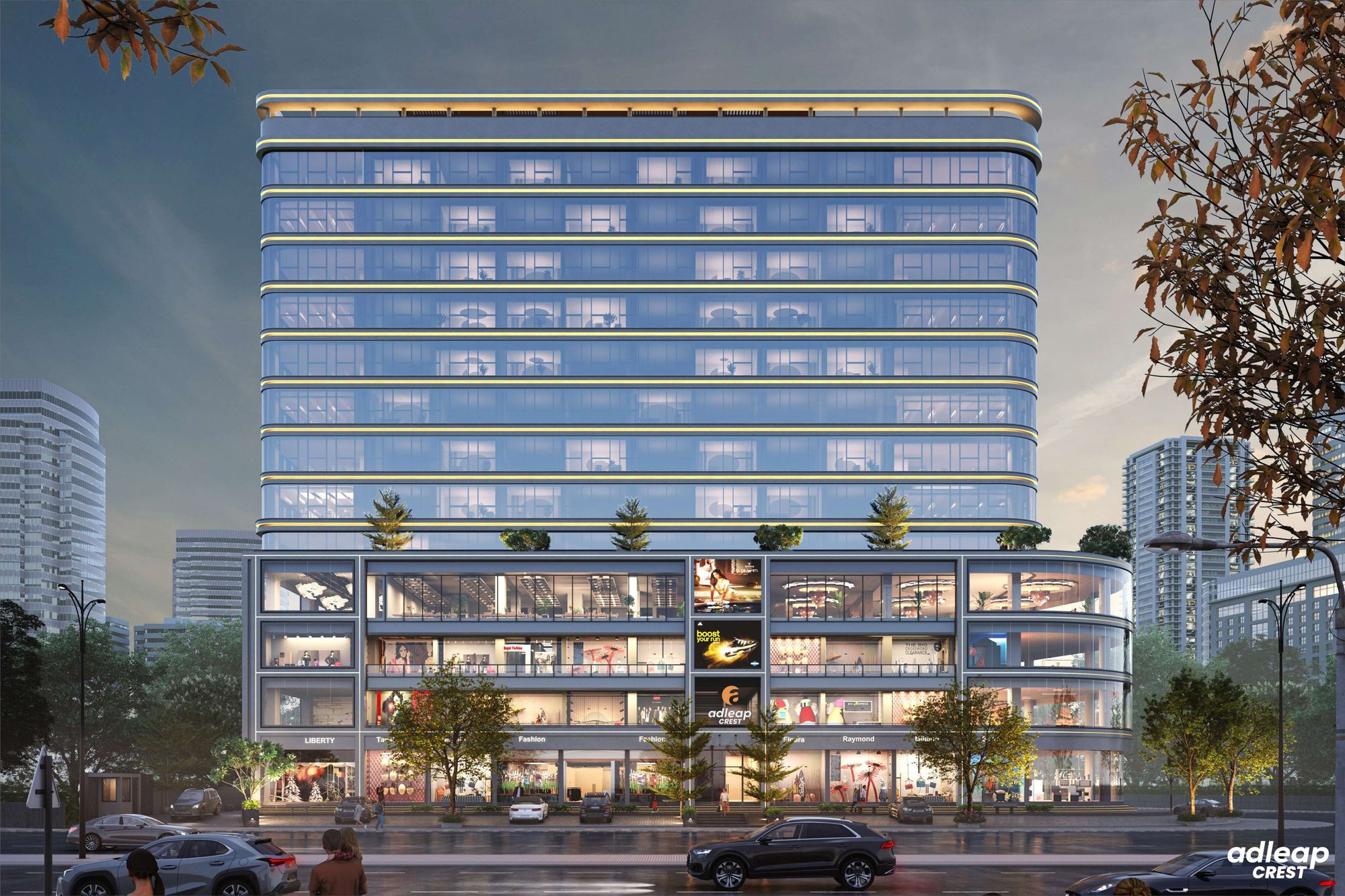 Adleap Crest, Vaishnodevi Circle — Exterior
