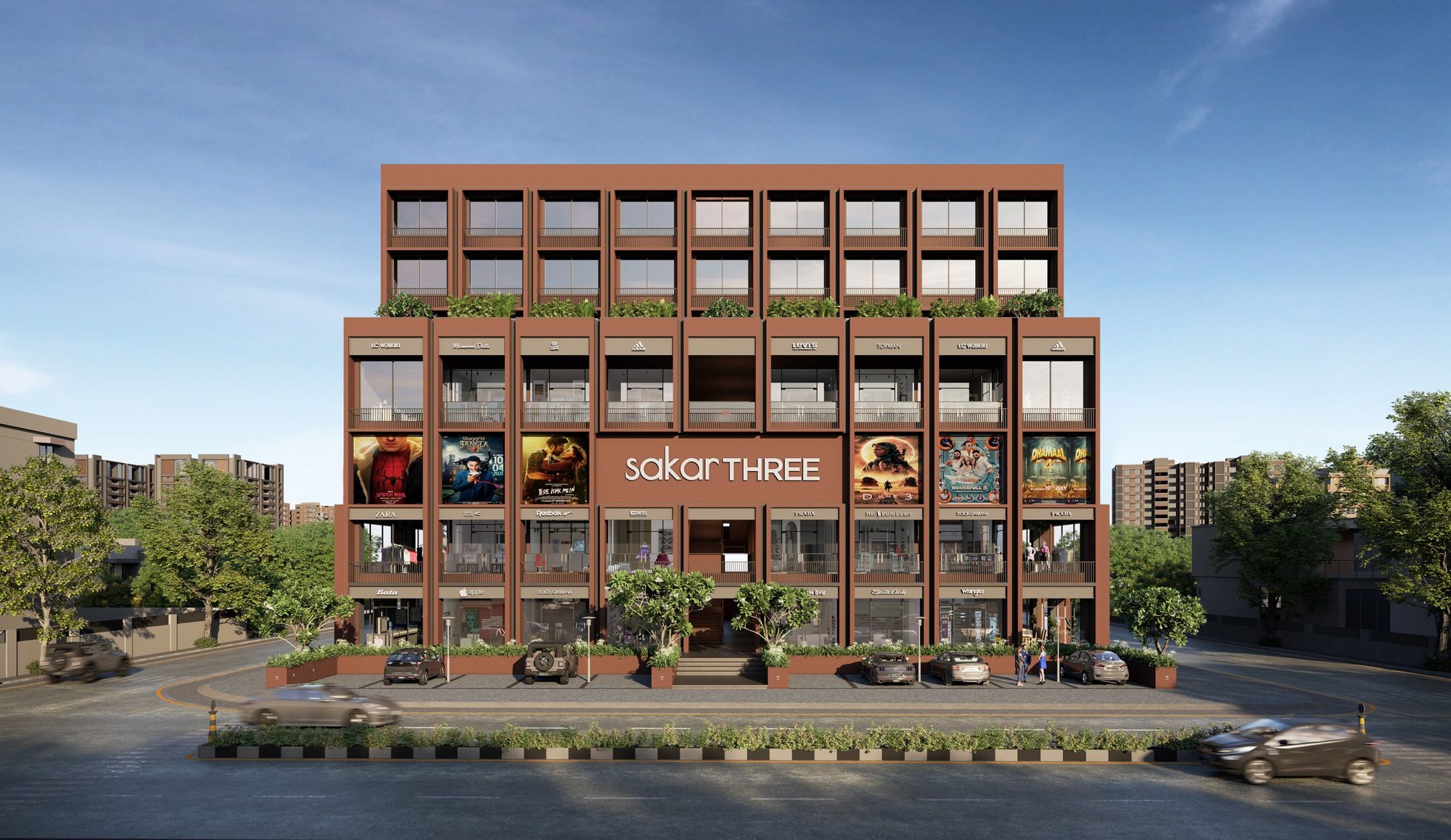 Sakar Three, University Area — Exterior