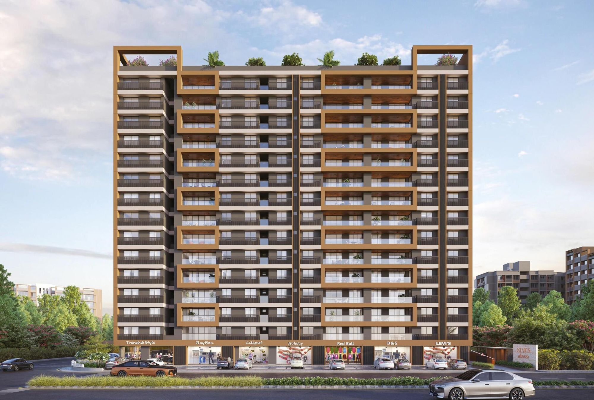 Status Altezza, Science City — Exterior