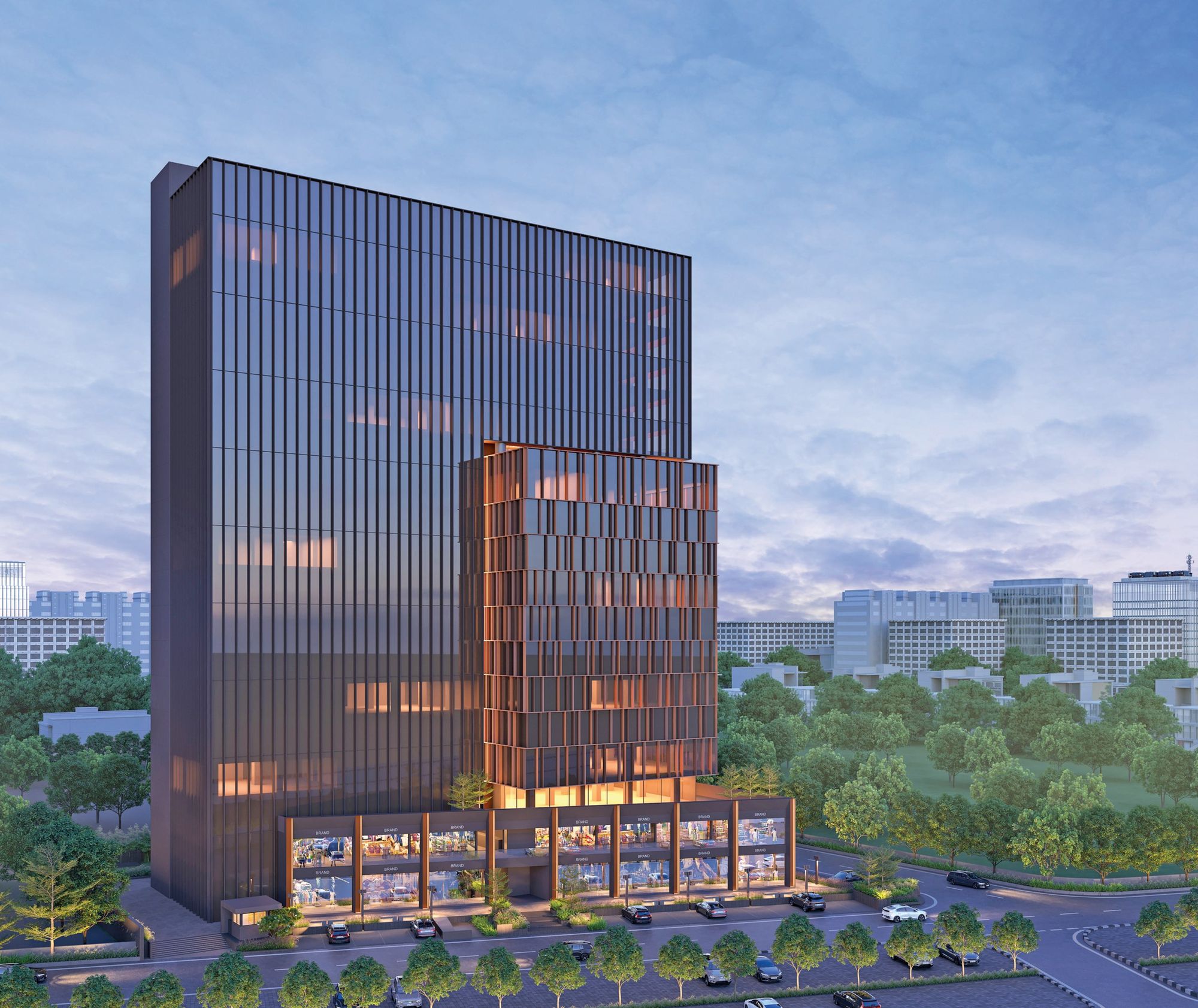 The Crest, SG Highway — Exterior