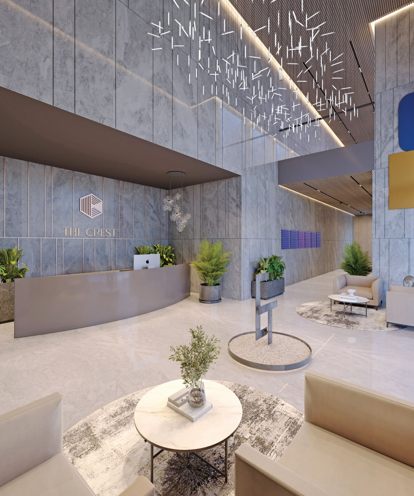 The Crest, SG Highway — Lobby