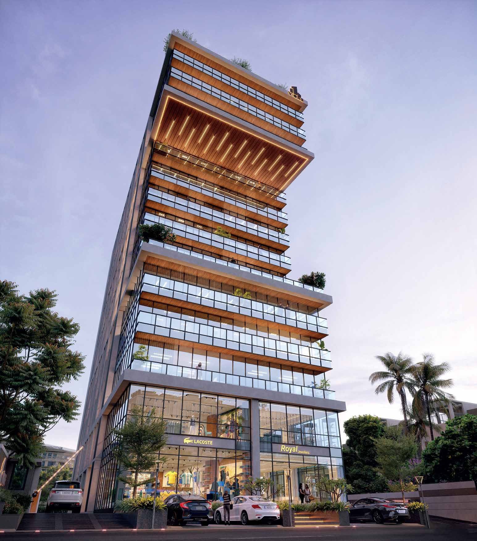 V One, ISKCON — Exterior