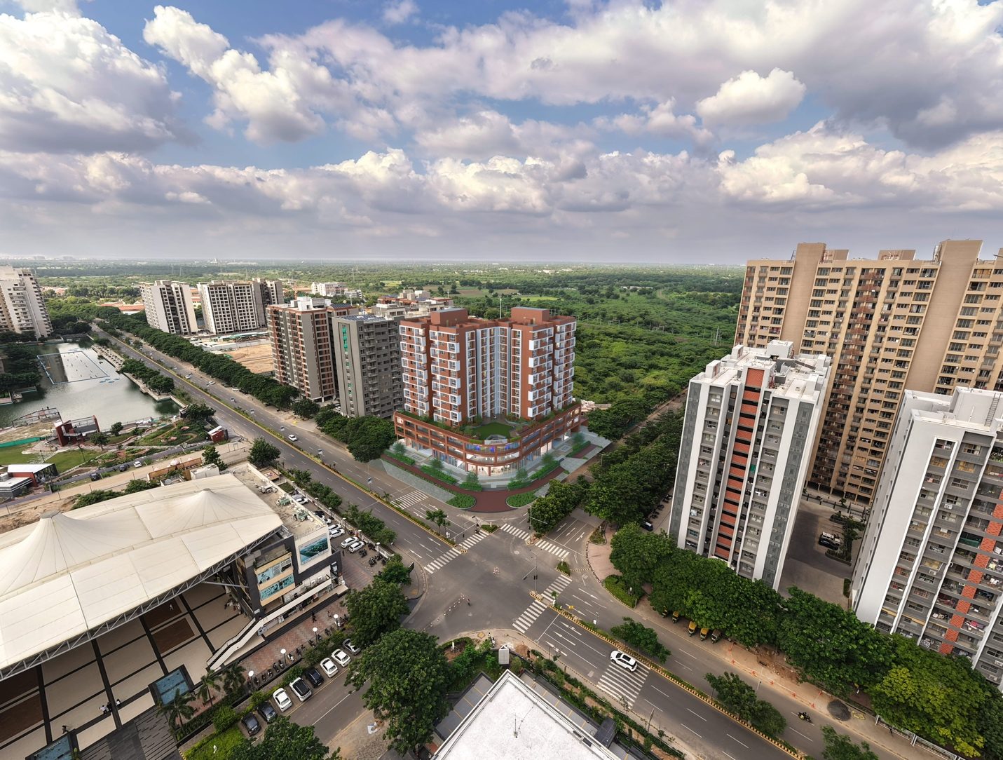 Amora, Adani Shantigram — developer render