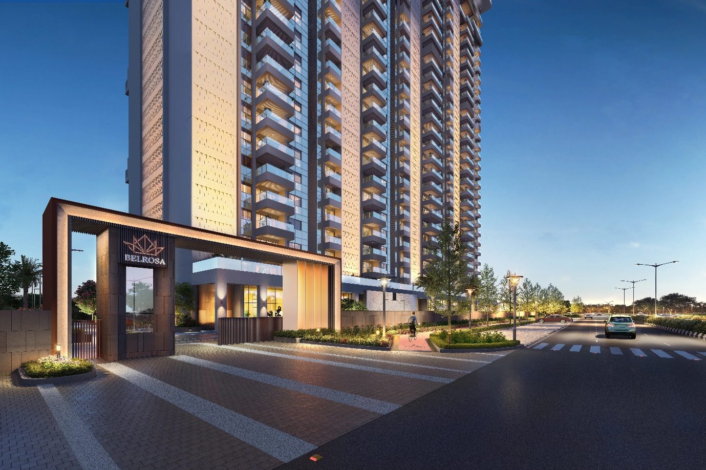 Belrosa, Adani Shantigram — developer render