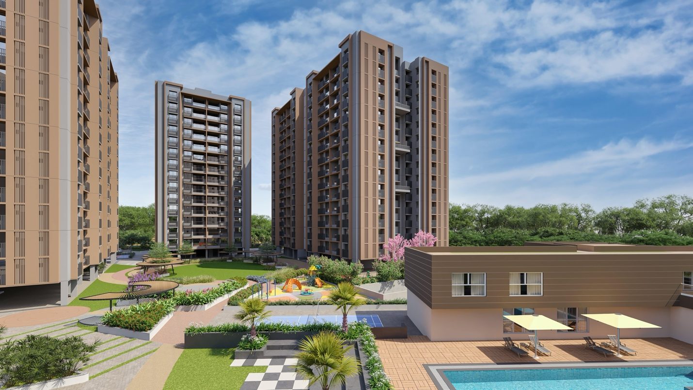 Elysium Novus, Adani Shantigram — developer render
