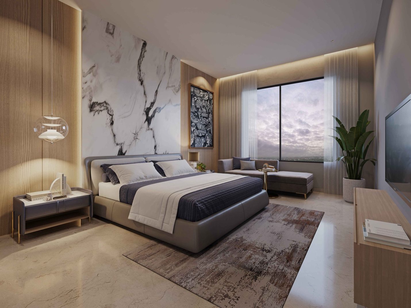 Greenfield, Adani Shantigram — developer render