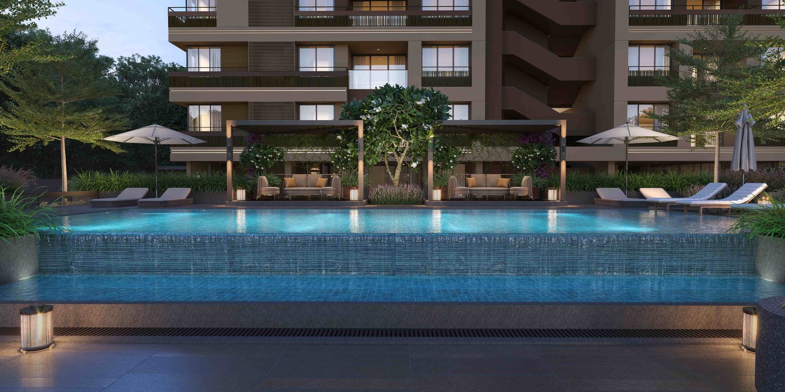 Greenfield, Adani Shantigram — Swimming Pool (developer image)