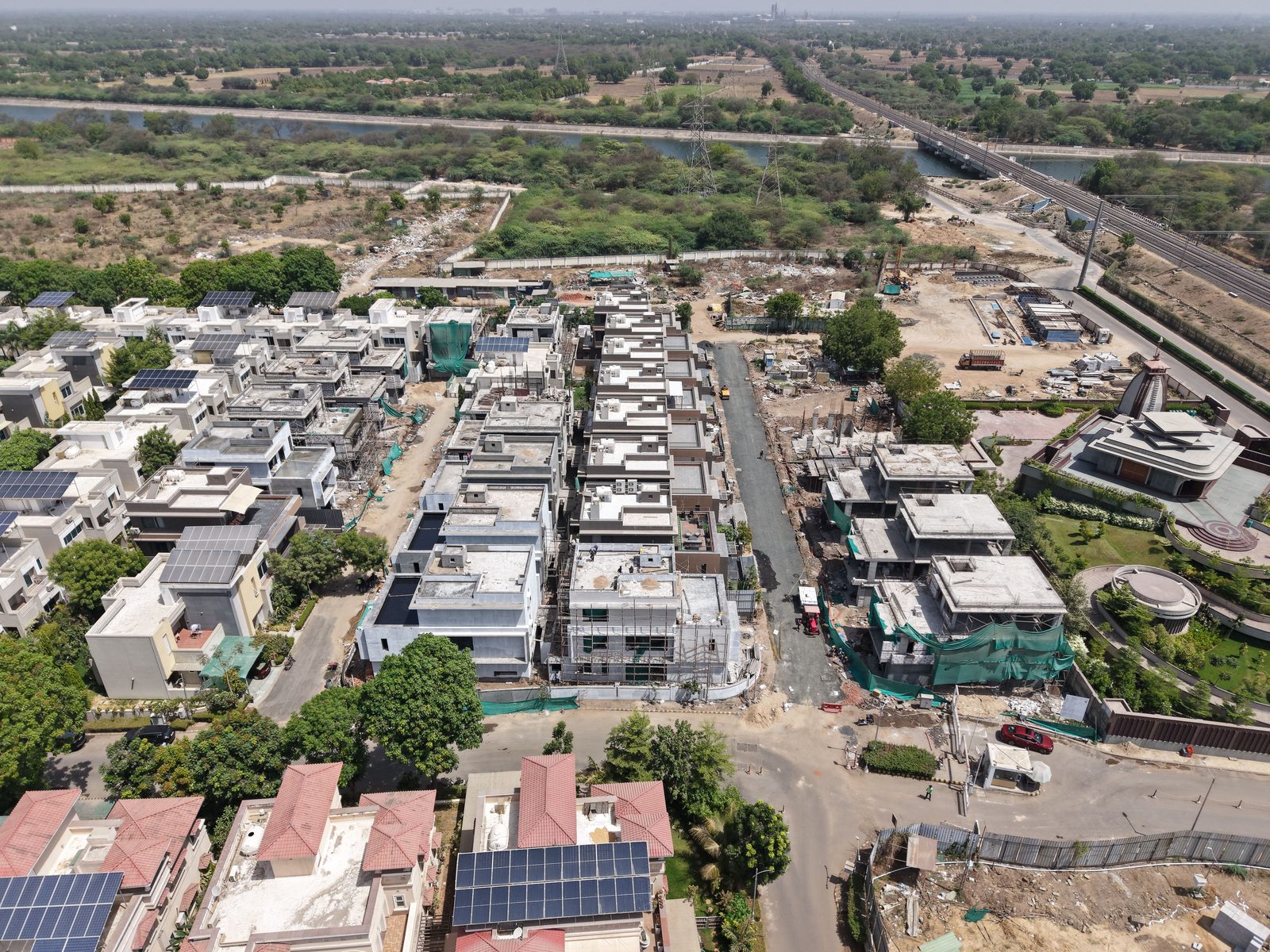 The North Park, Adani Shantigram — actual photo