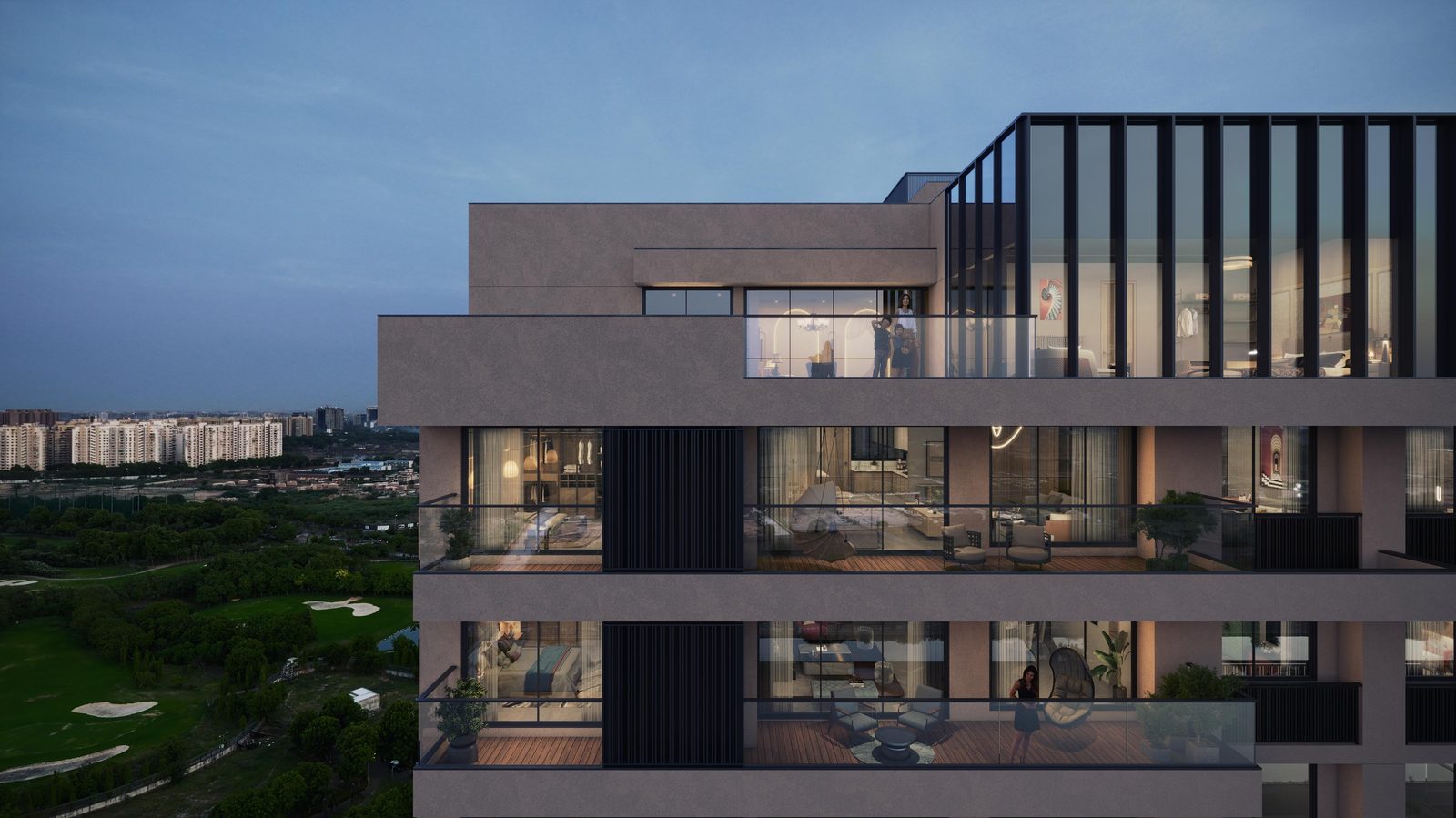 The Storeys Infinity, Adani Shantigram — developer render
