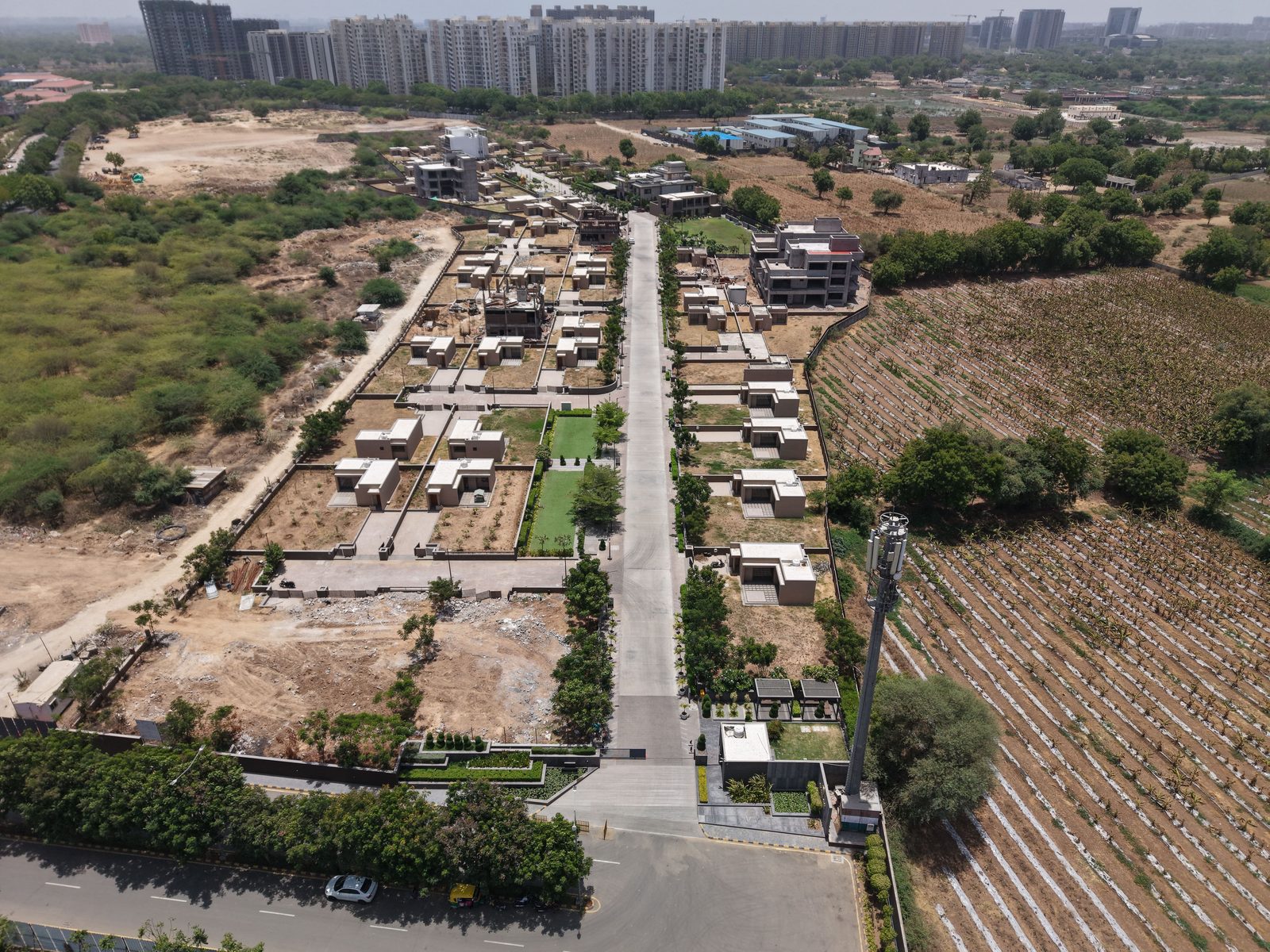 The West Park, Adani Shantigram — actual photo