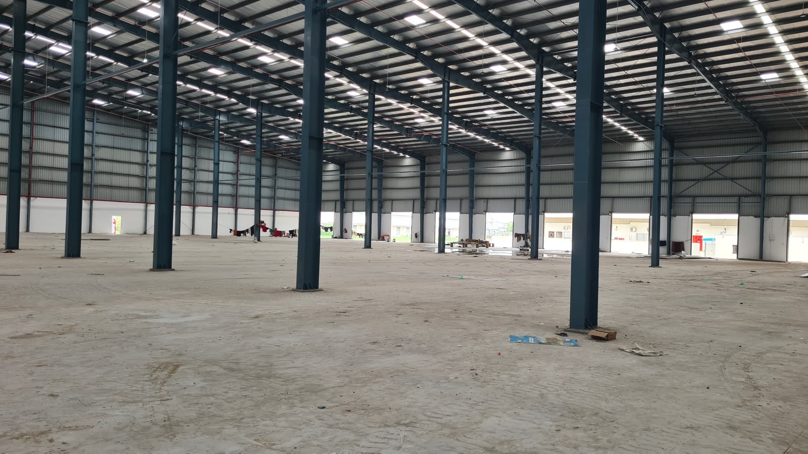 Warehouse in Changodar, Ahmedabad — interior view