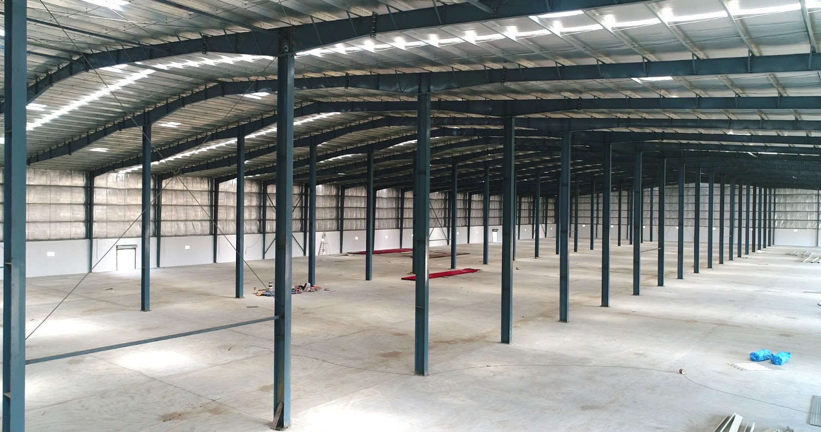 Warehouse in Changodar, Ahmedabad — interior view