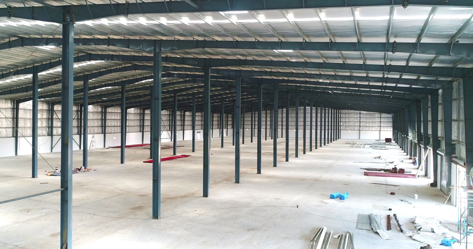 Warehouse in Indrad, Ahmedabad — interior view
