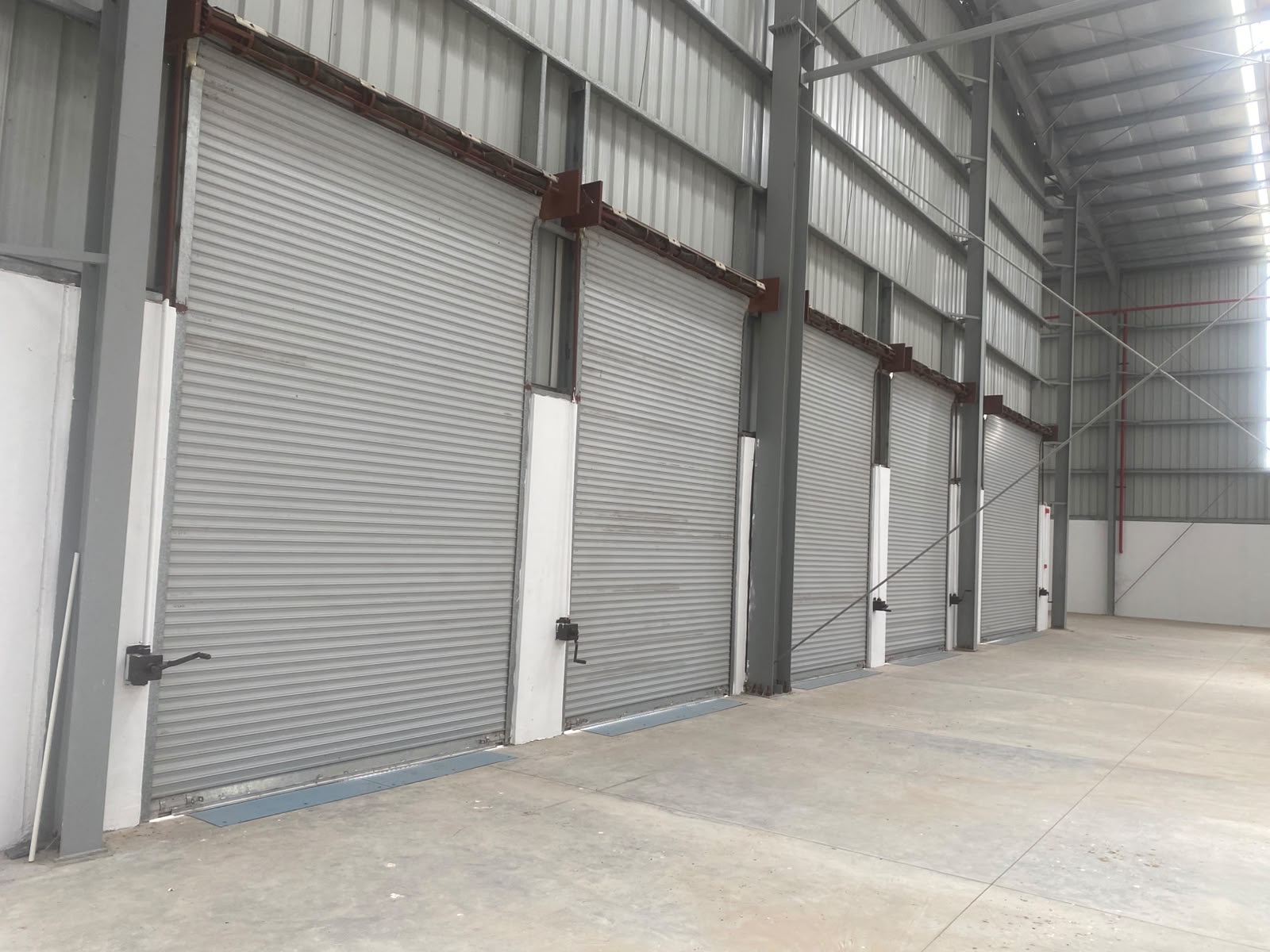 Warehouse in Kamod, Ahmedabad — interior view