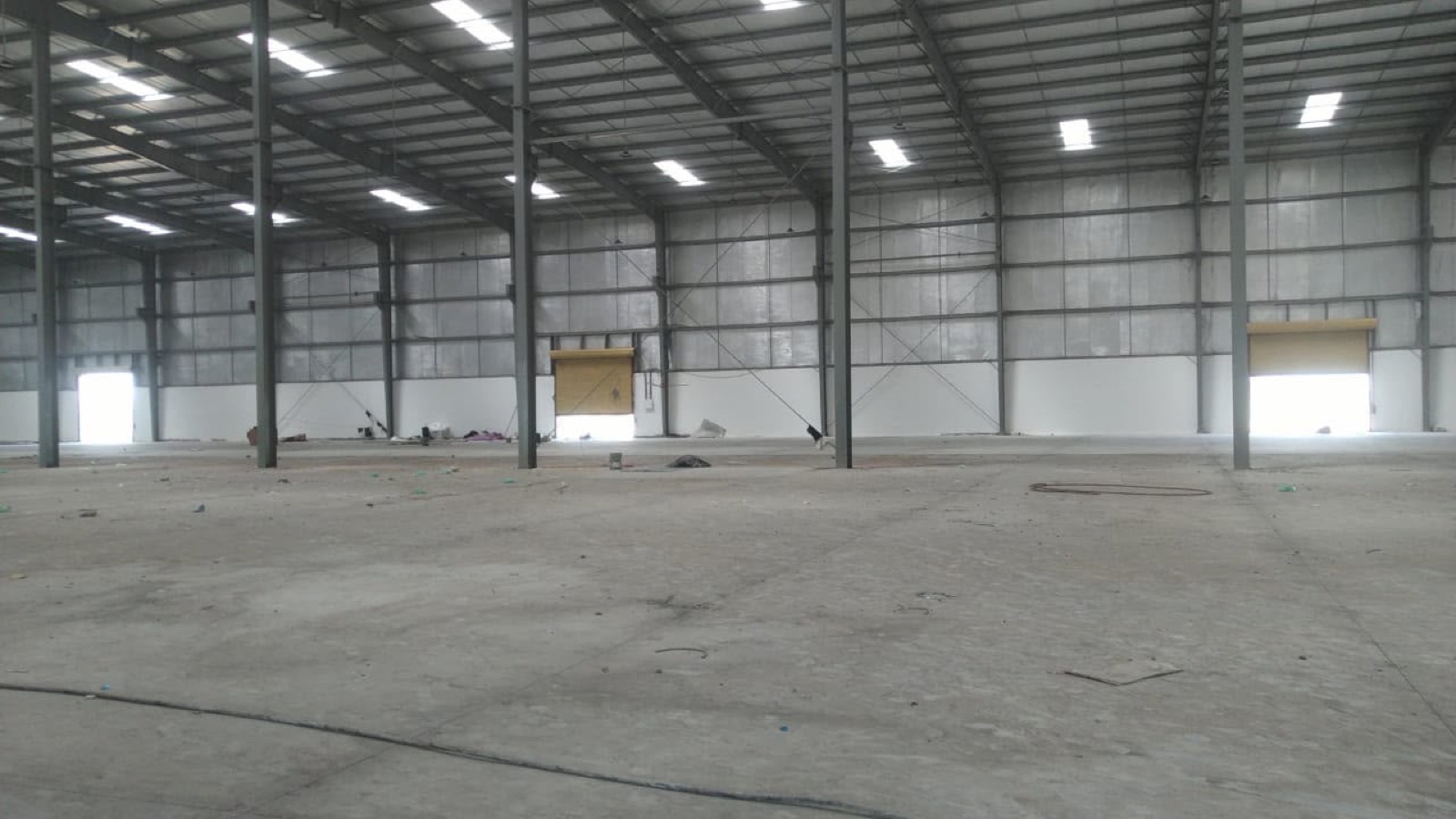 Warehouse in Miroli, Ahmedabad — interior view