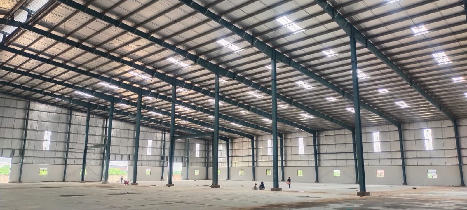 Warehouse in Vadala, Ahmedabad — interior view